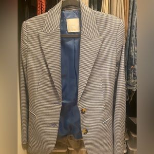 Mango Houndstooth Blazer